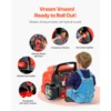 60 Pcs Kids Mechanic Car Repair Set with Removable Parts & Horn