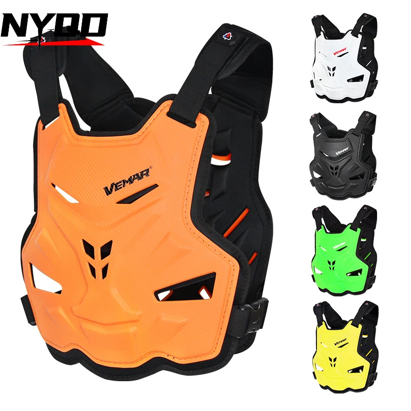 Vemar Off-road Motorcycle Body Armor Clothing Riding Racing Anti-Fall Motocross Chest Protector Hemp Rope Pattern Armor Men