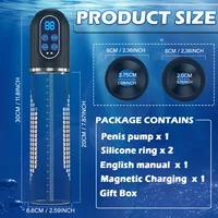 Pompe à pénis électrique IPX7 étanche aspiration pénis Extender Dick agrandisseur vide pénis agrandissement masturbateur jouets sexuels pour hommes 6