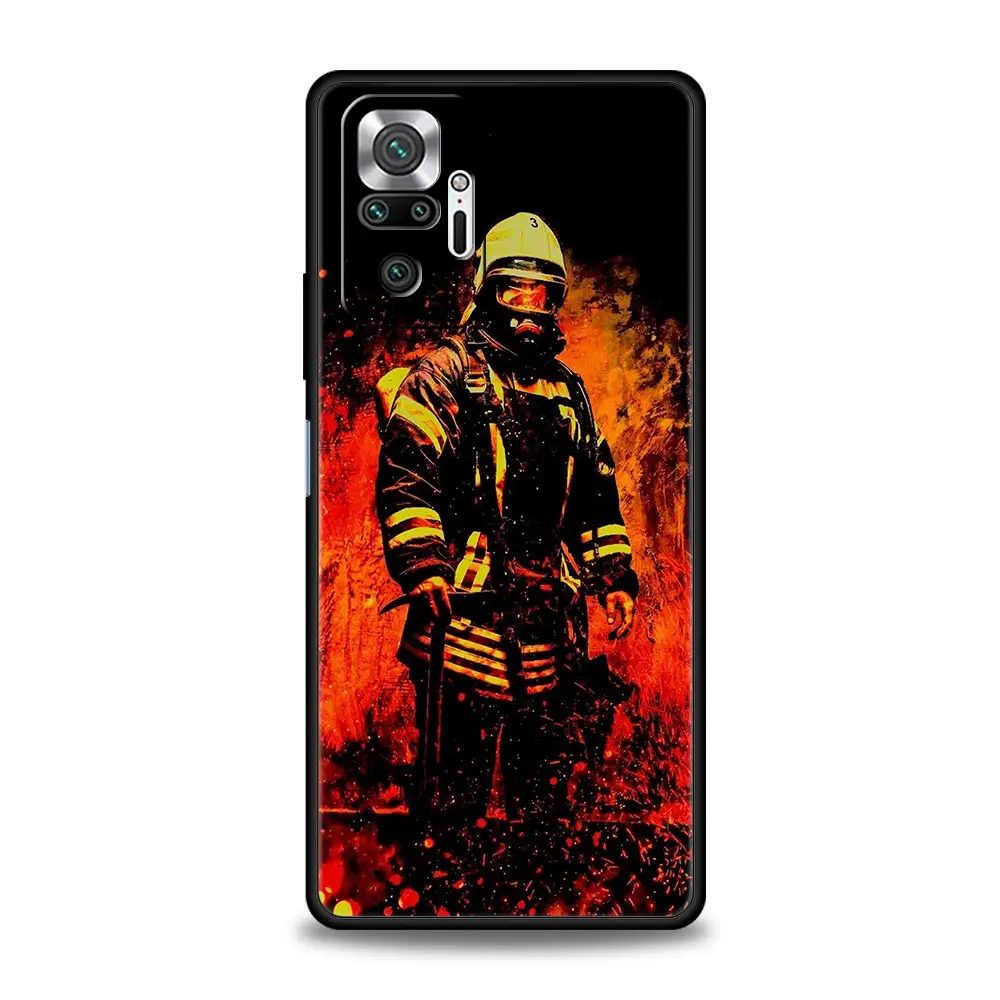 Firefighter Heroes Fireman Phone Case - Durable Protective Cover