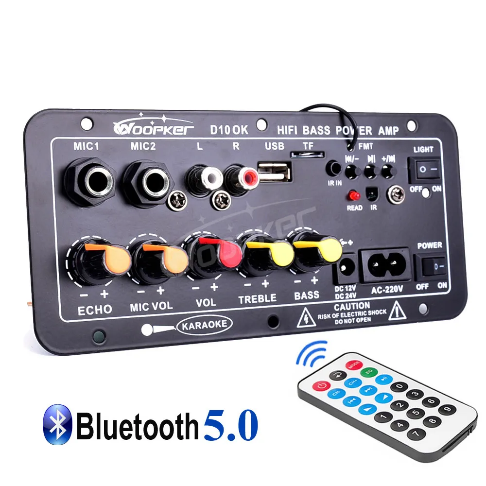 D10-II Audio Amplifier Board Digital Bluetooth AMP Module 30-120W for 4 Ohm Spea