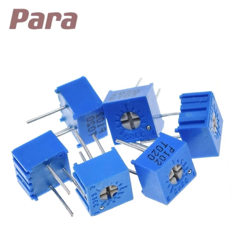 

10PCS 3362P 1K 2K 5K 10K 20K 50K 100K Trimpo Trimmer Potentiometer 101 201 501 102 202 502 103 203 503 104 204 504 105 3362 500R