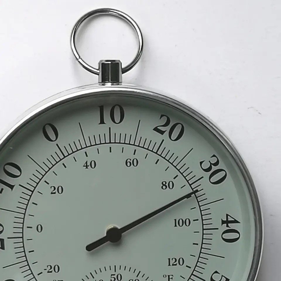 Acquista Termometro igrometro rotondo per misuratore di umidità analogico per interni in Italia a partire da 2.64
