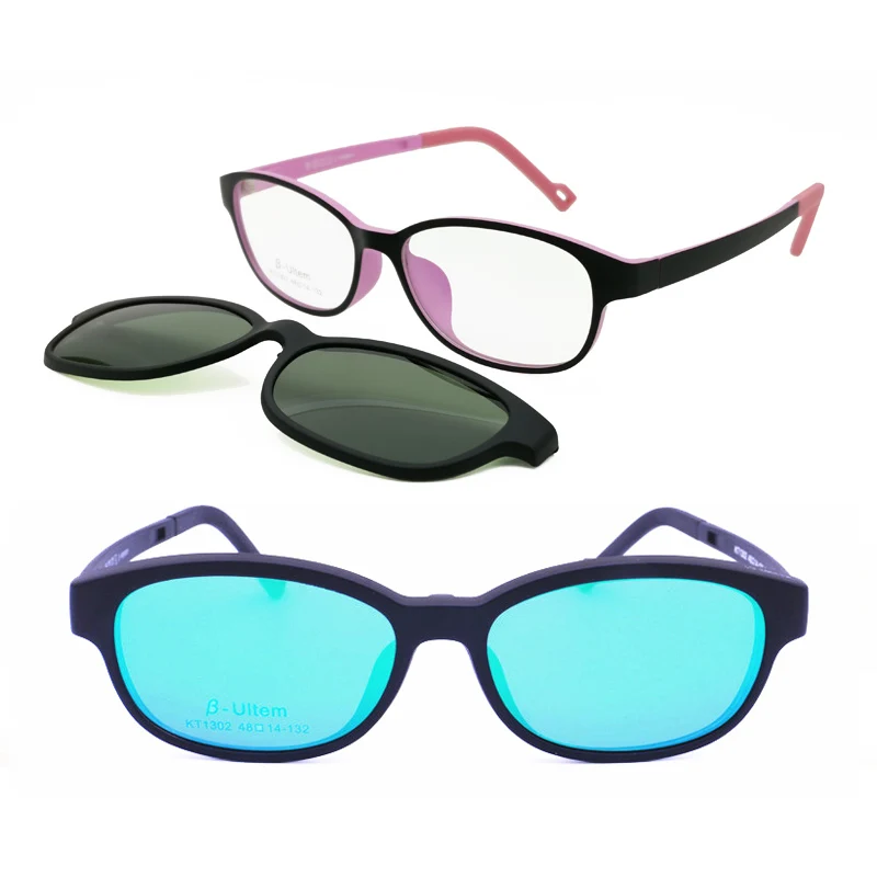 Gafas graduadas cuadradas y redondeadas para adolescentes, lentes de sol con magnético, prácticos, 1302 - AliExpress