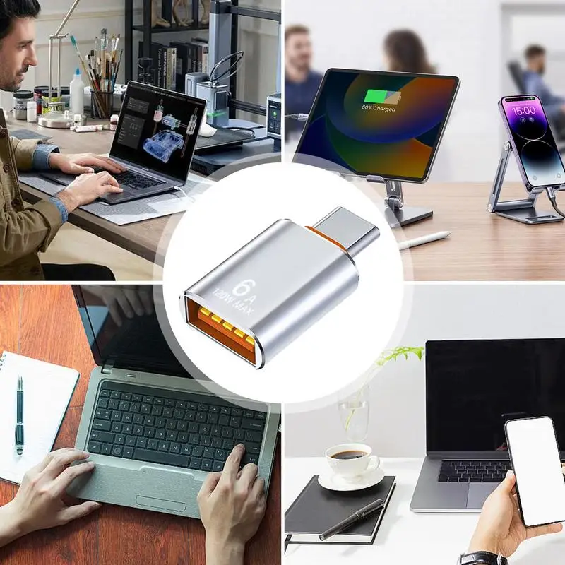 효율적인 USB C to USB 암 어댑터, USB C to USB 3.1 어댑터, 휴대용 C 타입 OTG 어댑터, USB C 변환