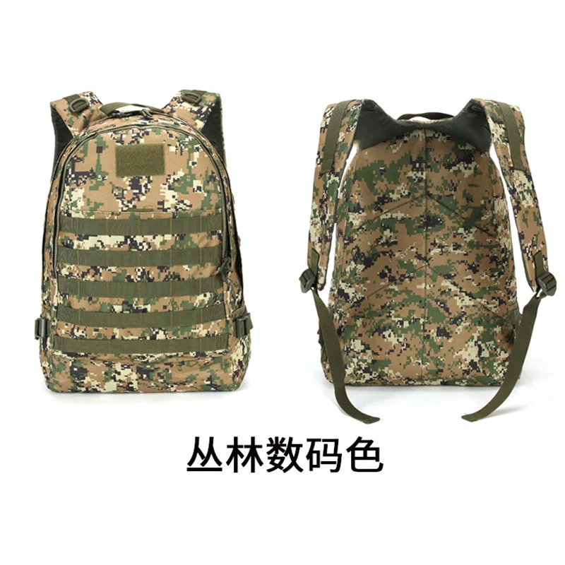 Jbtp New 30L Pubg Zaino A Tre Livelli Outdoor Aports Pack Alpinismo Doppia Spalla Camouflage Impermeabile Tactical 3D Bag