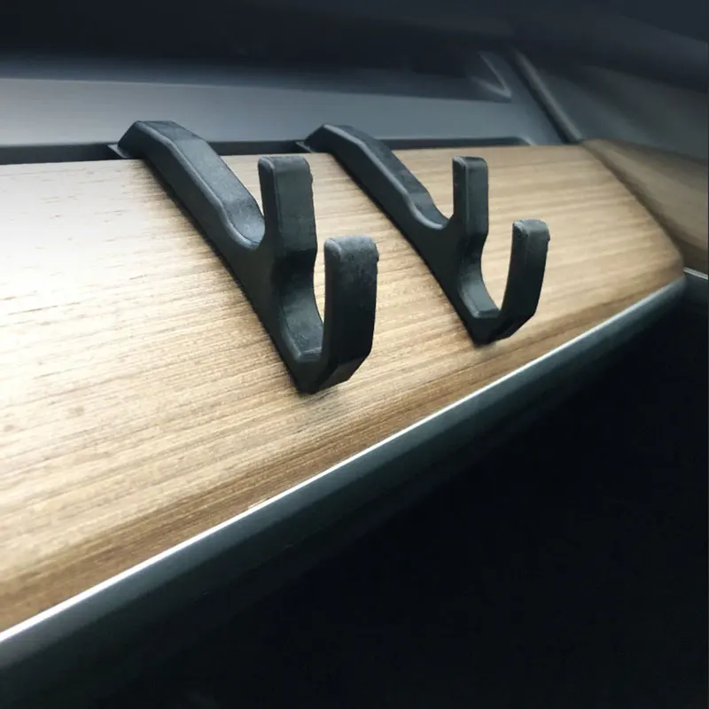 

For Tesla Model 3 Y Dashboard Wall Hanging Hook Auto Accessories Car Hooks Interior Storage Holder