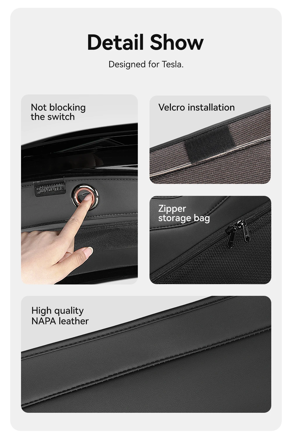 For Tesla Model 3 Highland Leather trunk Model Y Juniper TPE guard plate anti-co