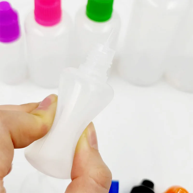 Flaconi Contagocce Da 10 Ml - Confezione Da 10 Pezzi | Con Tappi A Prova Di Bambini | Per Oli, Vernici, Liquidi - Foto 8