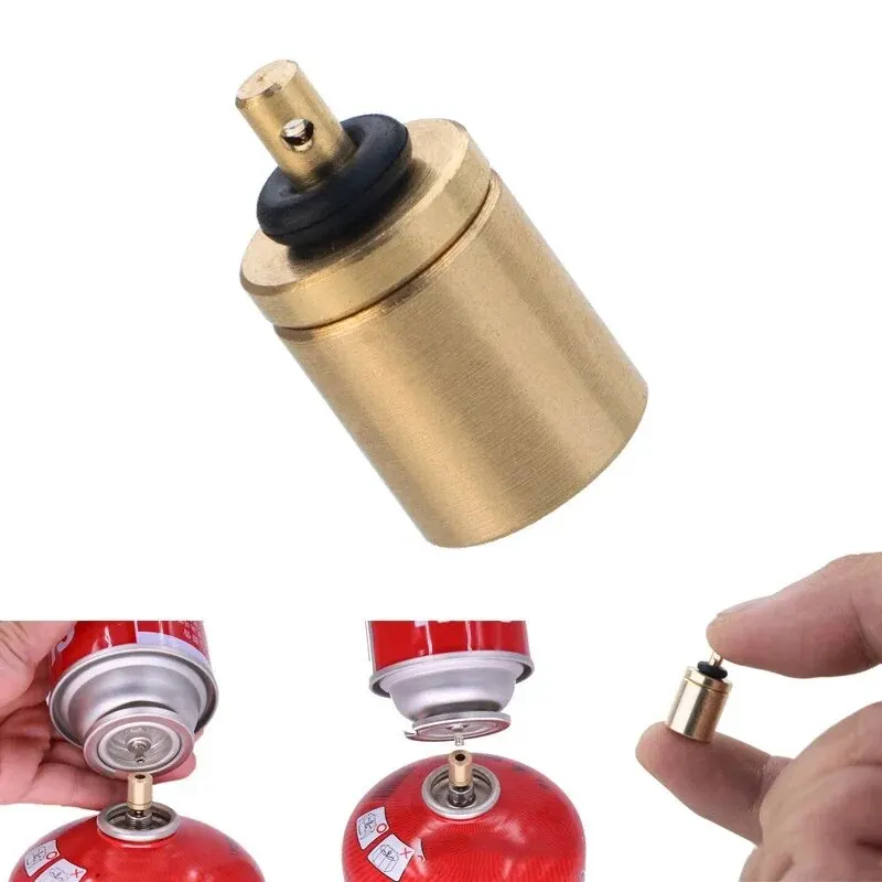 Gas Refill Adapter Gas Refill Adapter Outdoor Camping Stove Gas Cylinder Tank Burner Accessories Hiking Inflate Butane Canister