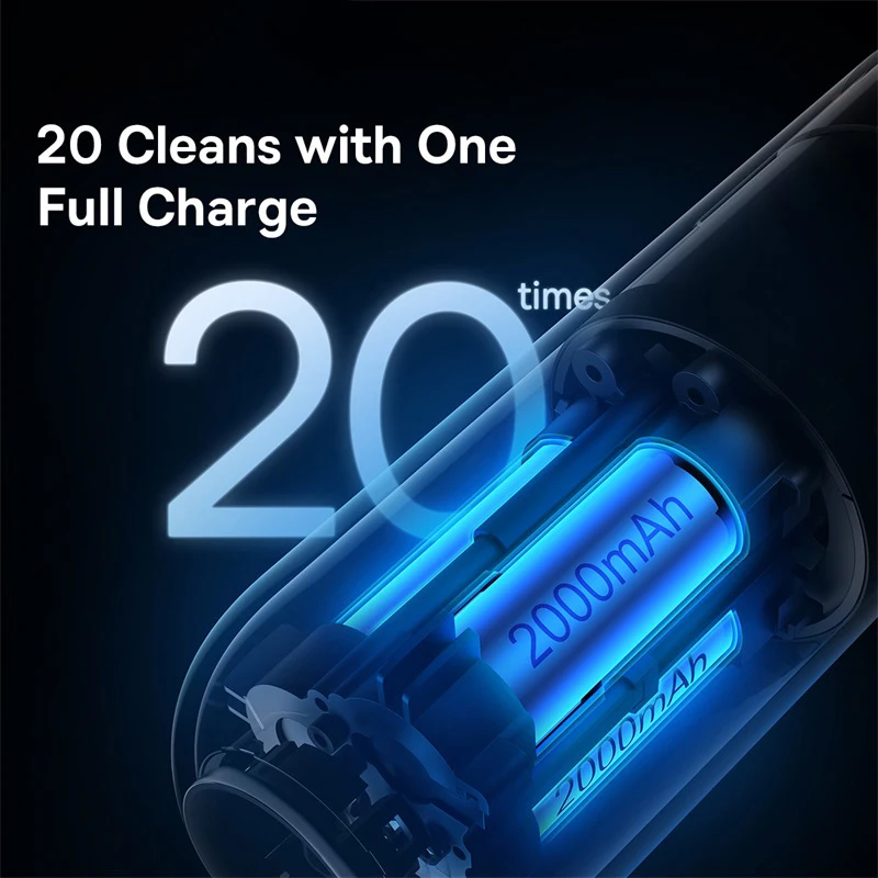 Baseus Car Vacuum Cleaner 6000pa Sunction Force Wireless Portable Cleaner For Car Auto Home Cleaning Handheld Vacuum