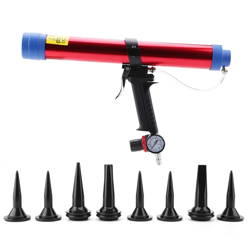 

Professional Pneumatic Tools 300-600ml Automobile Sheet Metal Window Glass Glue Gun Applicable To The Construction Decoration