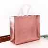 StoBag 10pcs Blue Silver Non-woven Tote Shopping Bag Fabric Portable Waterproof Storage Reusable Pouch Custom Logo(Extra Fee) 3