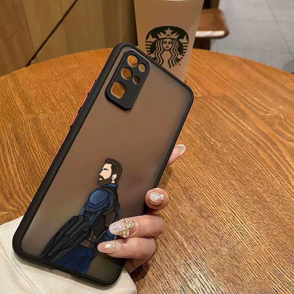 thumbnail image 1 of Funda mate para HONOR 70 50 30S 30 20 8X 9A 9X PLAY 4T X7 X8 X9 X10 5G Funda Coque Capa Shell Los vengadores de Marvel héroes sin rostro, 1 of 5