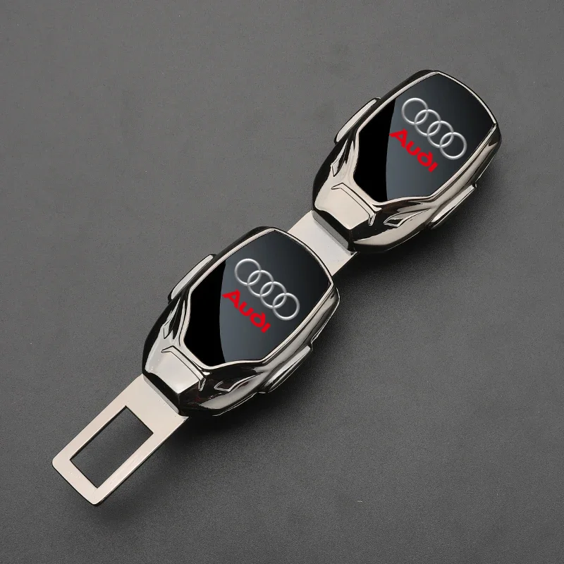 Car Safety Belt Buckle Extension Clip For Audi A1 A2 A3 A4 A5 A6 A7 A8 Q1 Q2 Q3 Q4 Q5 Q6 Q7 Q8 TT S5 B8 seat belt extender seat belt clip seat belt extender kit