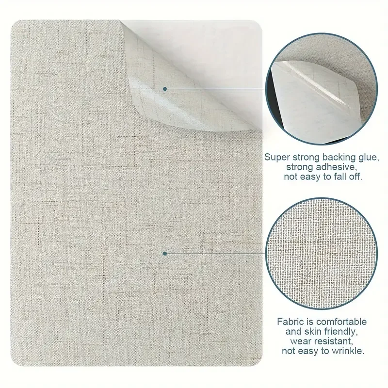 20x28cm Self Adhesive Linen Repair Patches for Sofa Bed Chair Car Seat Furniture DIY Fix