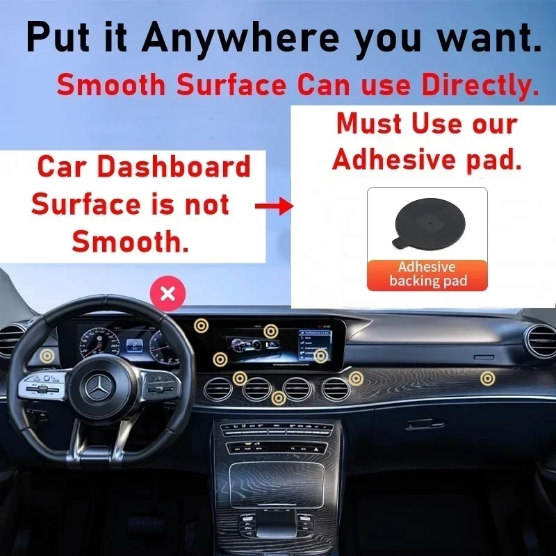 Car Phone Holder Magnetic Adjustable