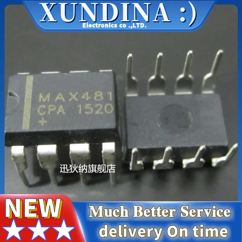 

10PCS/LOT MAX481CPA DIP8 new and original IC