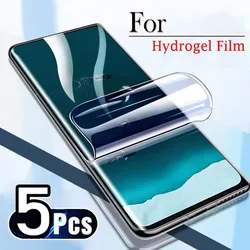 Premium Hydrogel Screen Protector Set - Pack of 5 for Redmi K90 Pro Max (5Pcs Hydrogel Film)