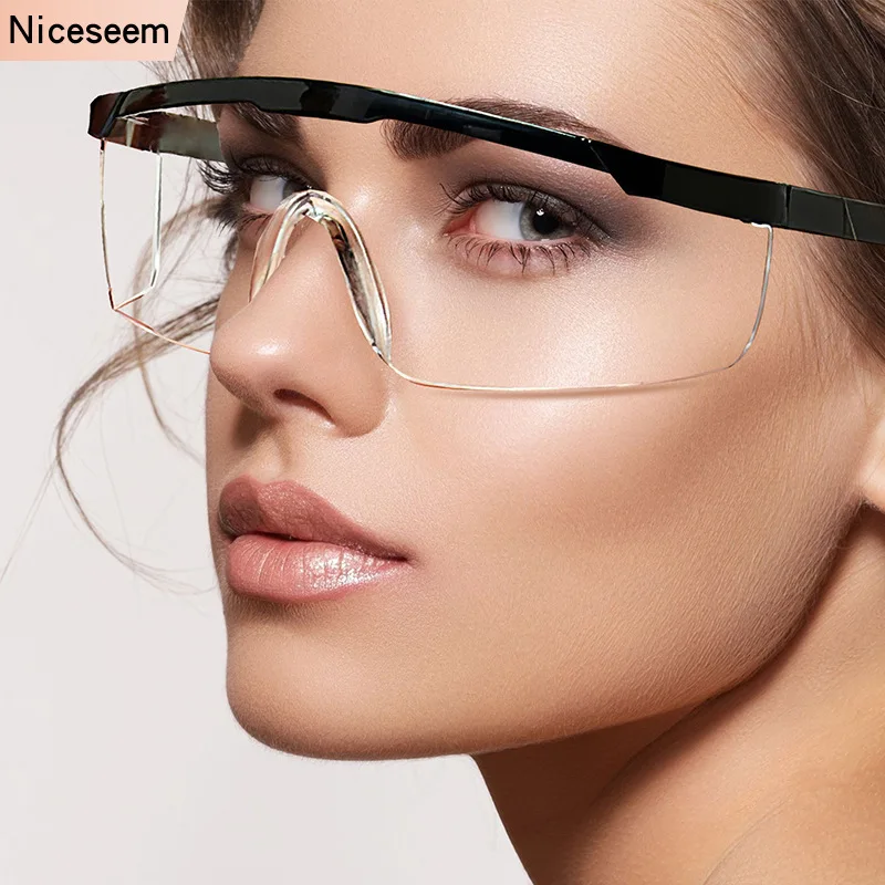 

Очки с телескопическими дужками противоударные полированные очки с УФ-защитой противотуманные ветрозащитные очки