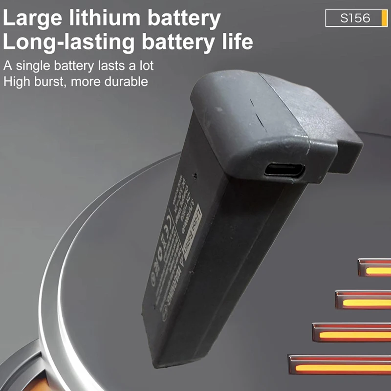รูปสินค้า แบตเตอรี่สำหรับโดรน 3.7V 1800mAh สำหรับ S156 RC