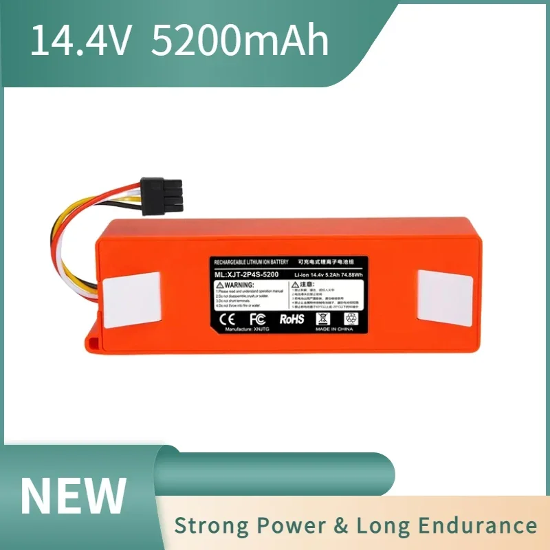 

Robotic Vacuum cleaner Replacement Battery for Xiaomi Robot Roborock S50 S51 S55 Accessory Spare Parts li-ion Battery