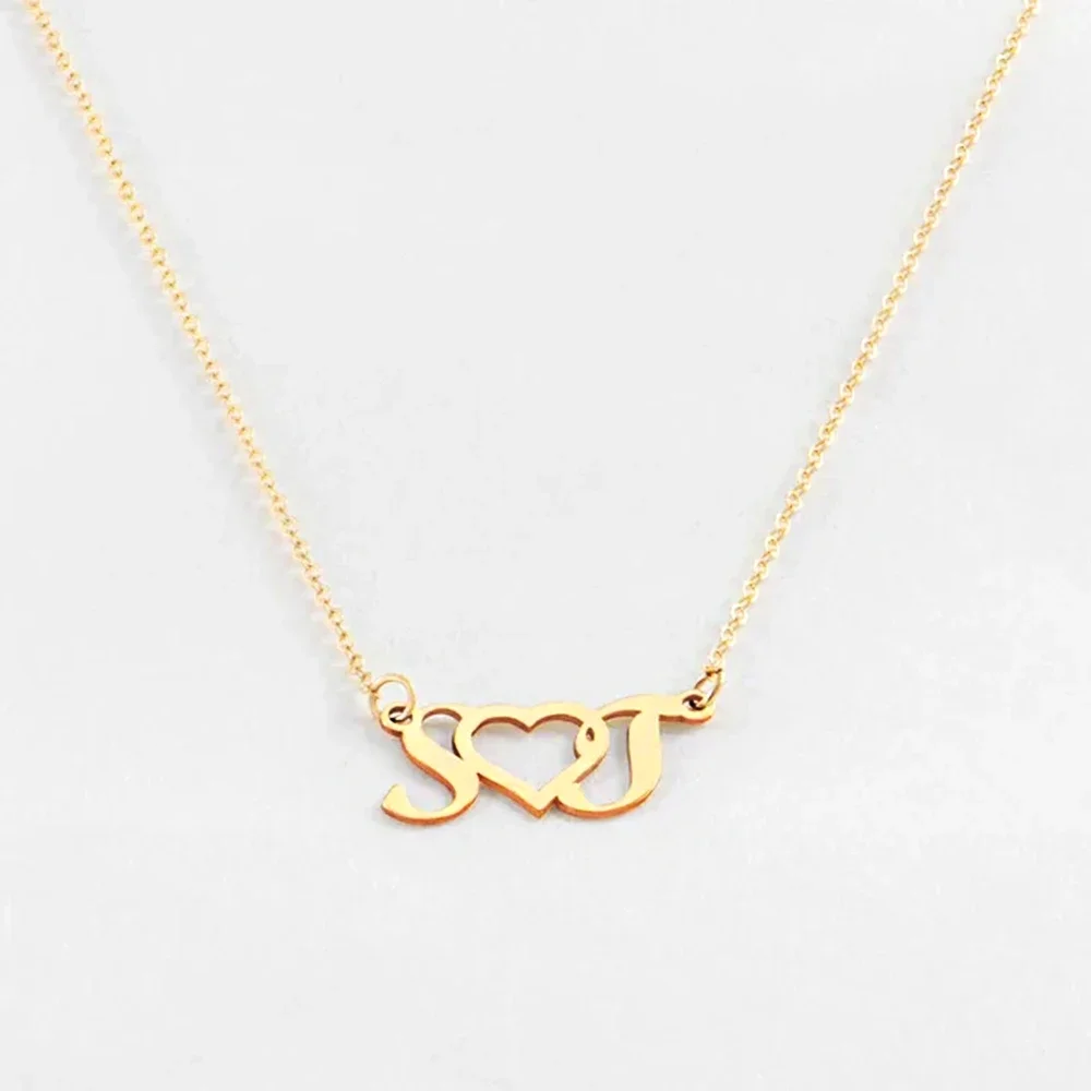 Custom Name Necklace for Women 18k Gold Plated Stainless Steel Jewelry Personalized Nameplate Pendant Chain Choker Birthday Gift images - 6