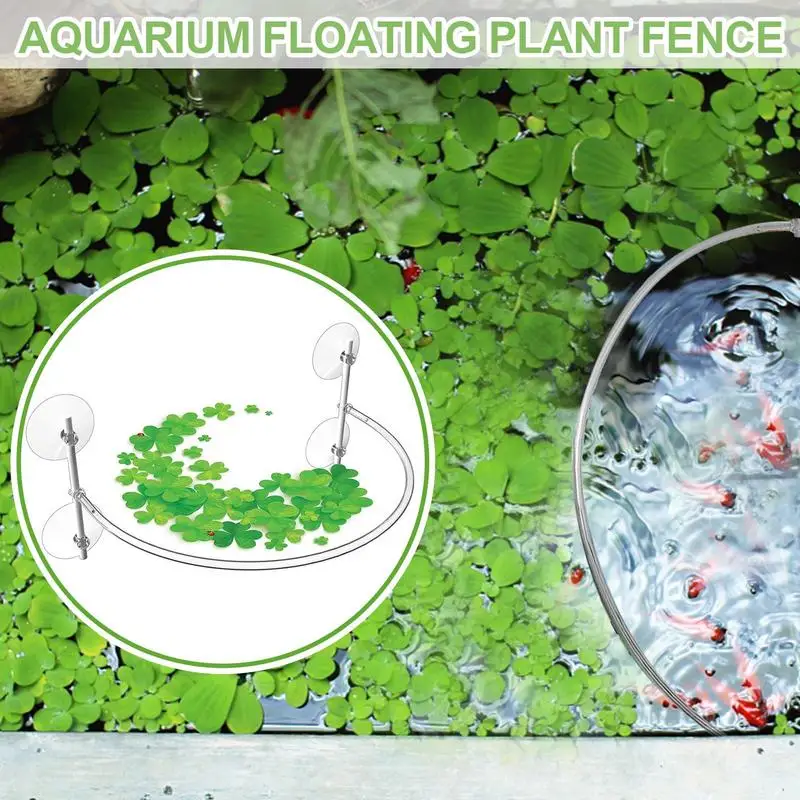 Floating Plant Corral Fish Feeding Ring Aquarium Filter for aquarium accessories aquarium water filter