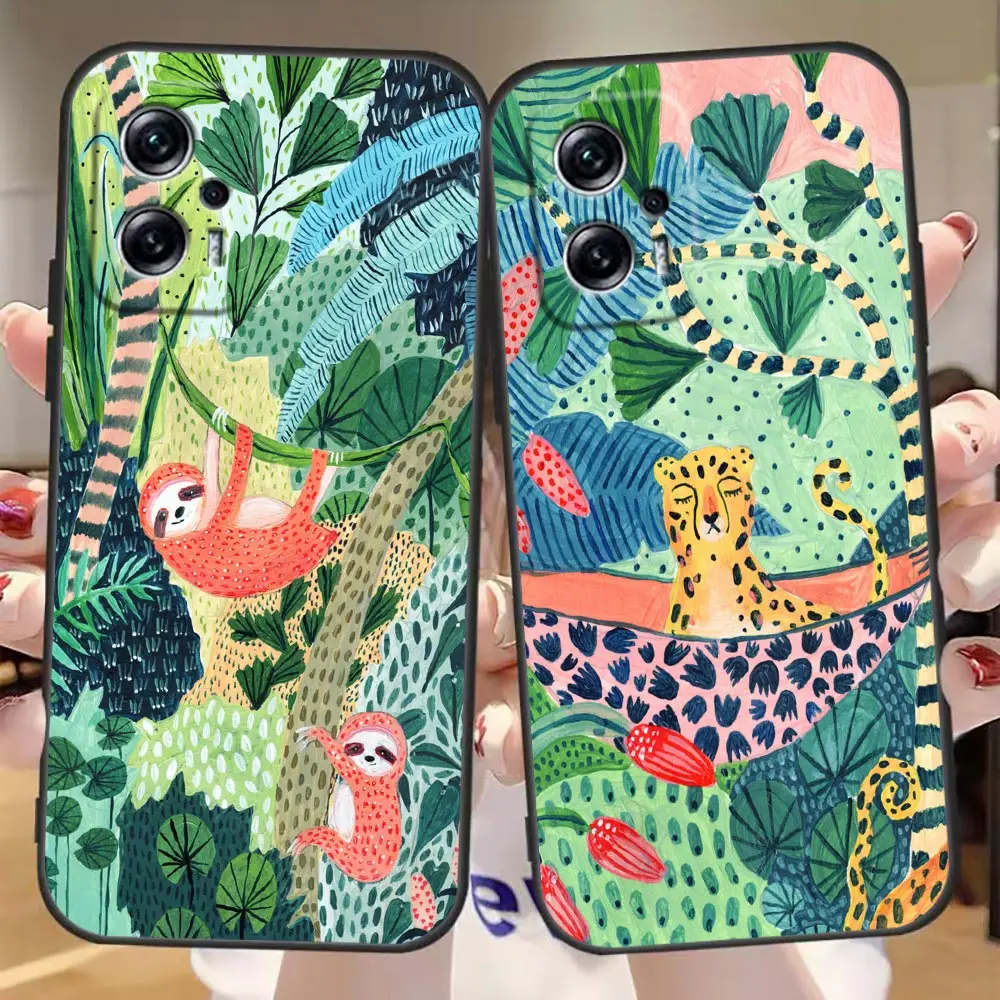 Чехол для Xiaomi Redmi Note 12 Turbo 12S 11 11T 11S 10 10S 9 9S 9T 8 8T Pro Plus