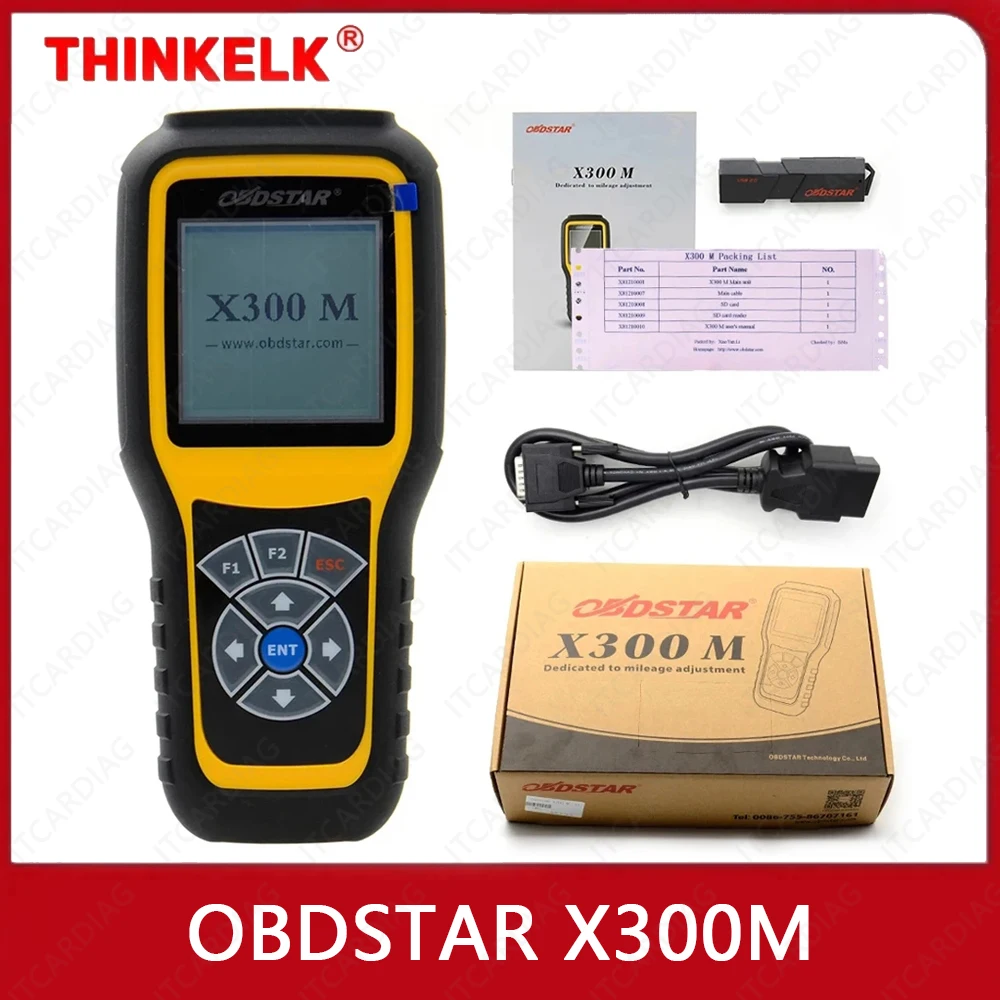 

OBDSTAR X300M OBD2 OBDII Mileage Correction Tool Cluster Calibrate Special for Adjustment Tool For VAG Group For Benz for BMW
