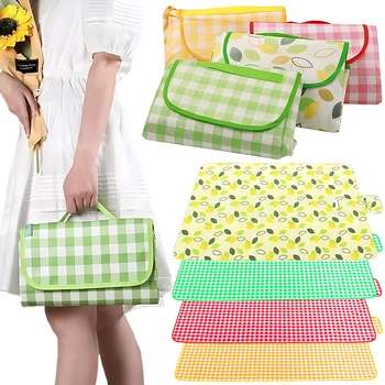 1PC Picnic Mat Foldable Portable Waterproof Outdoor Camping Beach Grassland Picnic Mat Lightweight Mattress for Party Travel ZYF
