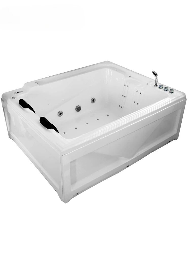 

Super large twin bathtub, independent constant temperature surfing massage bathtub, acrylic intelligent hot spring bathtub