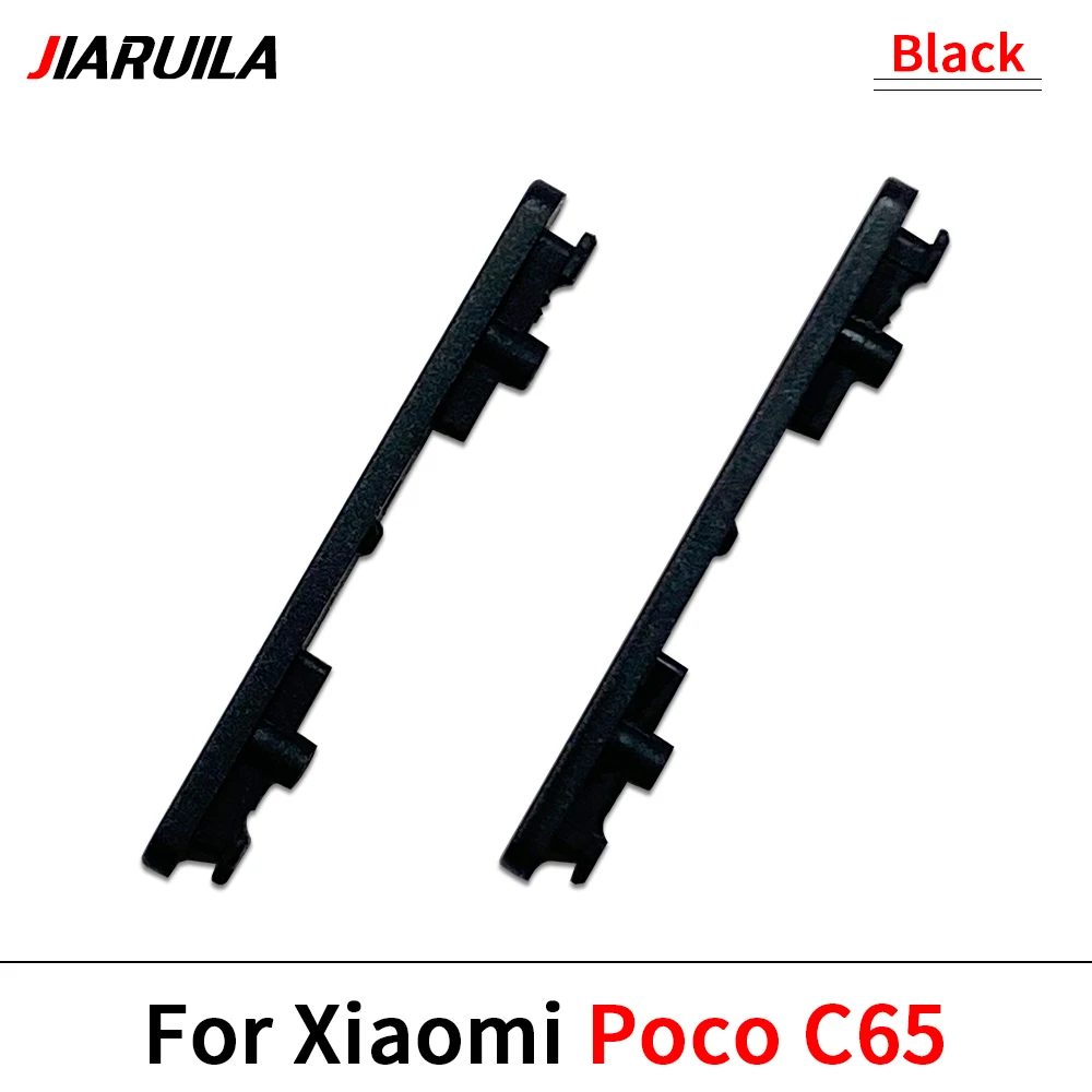 NEUE Ersatz-Tasten für Lautstärke und Power (Ein/Aus) für Xiaomi Poco F3 X3 GT X3 X3 Pro C65 – Reparaturteile für seitliche Tasten – Detail 1