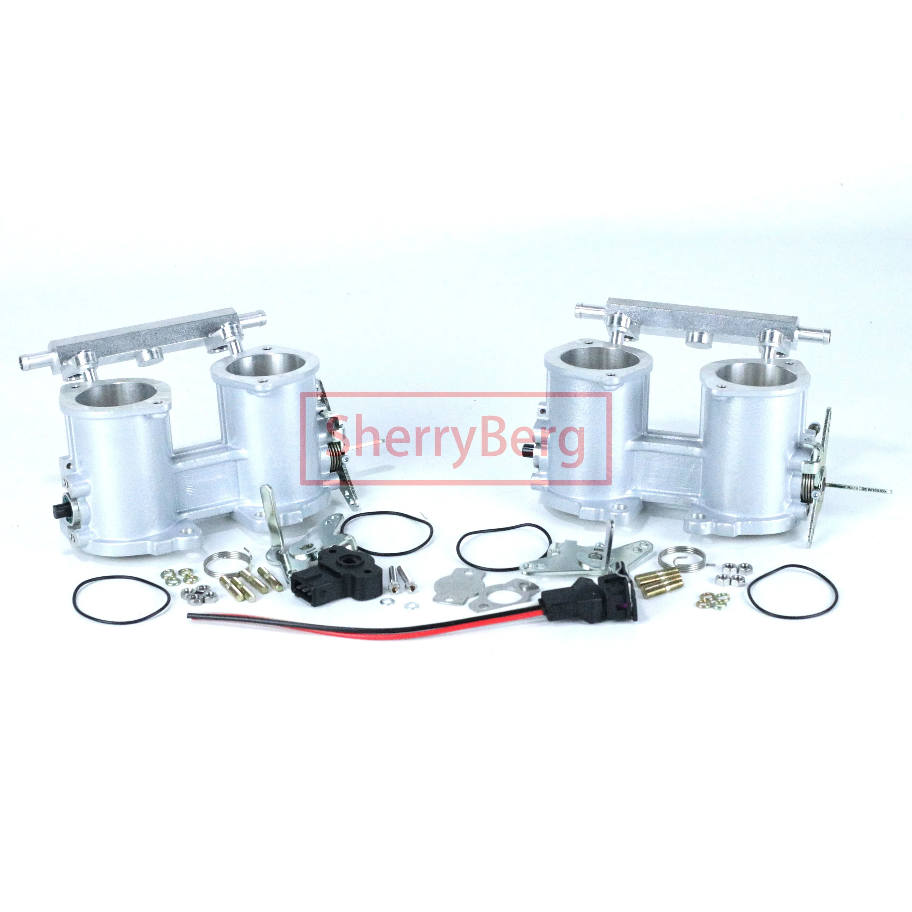 SherryBerg 듀얼 42IDF 스로틀 바디 및 TPS, Jenvey Dellorto EMPI EMP Solex Fajs Zenith IDF Carb 84mm, 높이 TFP42I 42mm Weber