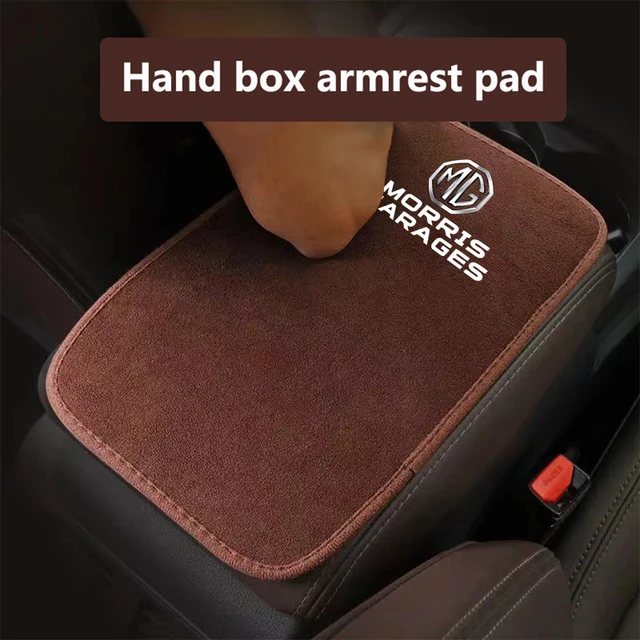 Plush Material Car Central Armrest Box Mat Nonslip Protective Cover Pad For MG  MG3 MG5 MG6 7 ZS EV HS GS ZX RX5 Trophy Mulan ONE - AliExpress