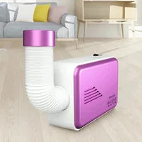 110V 220V 600W Portable Electric Clothes Dryer Mite Removal Multifunctional Warm Wind Heater Warm Blanket Drying Shoes Pet Hair 2