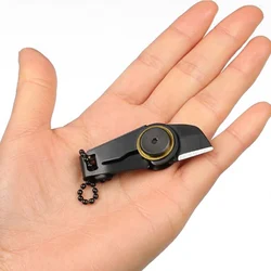 Mini couteau utilitaire à fermeture éclair de qualité supérieure, Gadget EDC de survie en plein air, porte clés pendentif, couteau de poche Karambit 