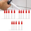 15PCS Caulking Gun Nozzles Caulk Nozzle Cap Lastic Glass Glue Nozzles Sealant Silicone Caulking Tips Construction Tool Parts 3
