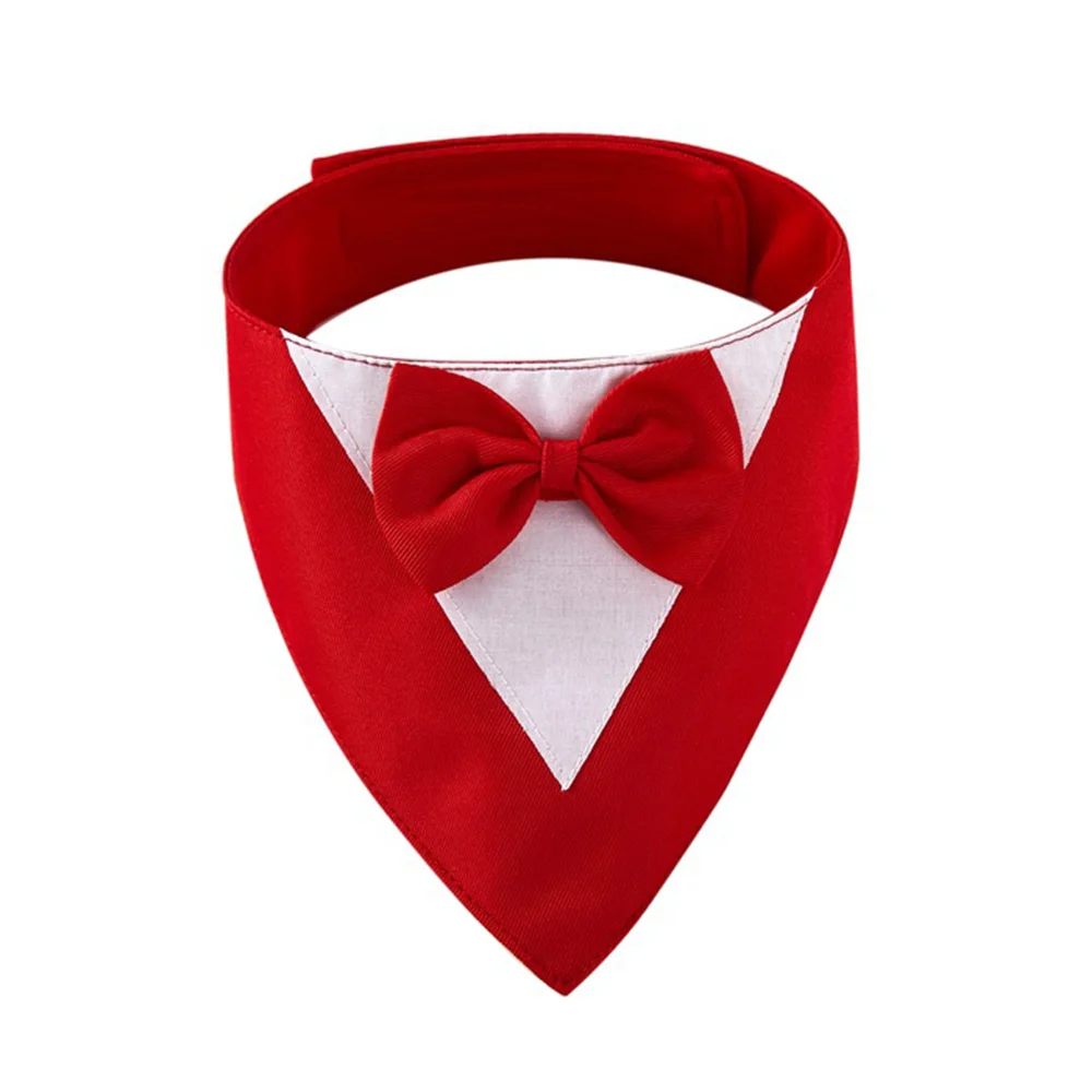 Title 5, Pet Bow Tie Dog Collar Tuxedo Bandana Adjustabl...