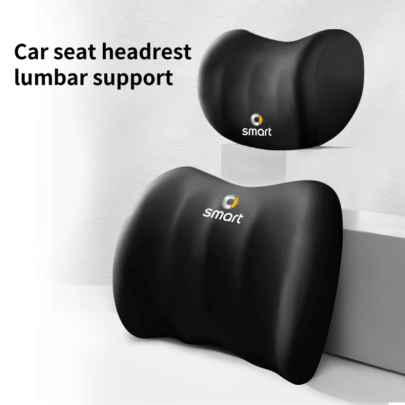 Supporto Lombare Per Auto Poggiatesta Cuscino Per Il Collo Cuscino Lombare Morbido Per Smart Fortwo 451 450 453 Forfour Cabrio Crossblade Roadster