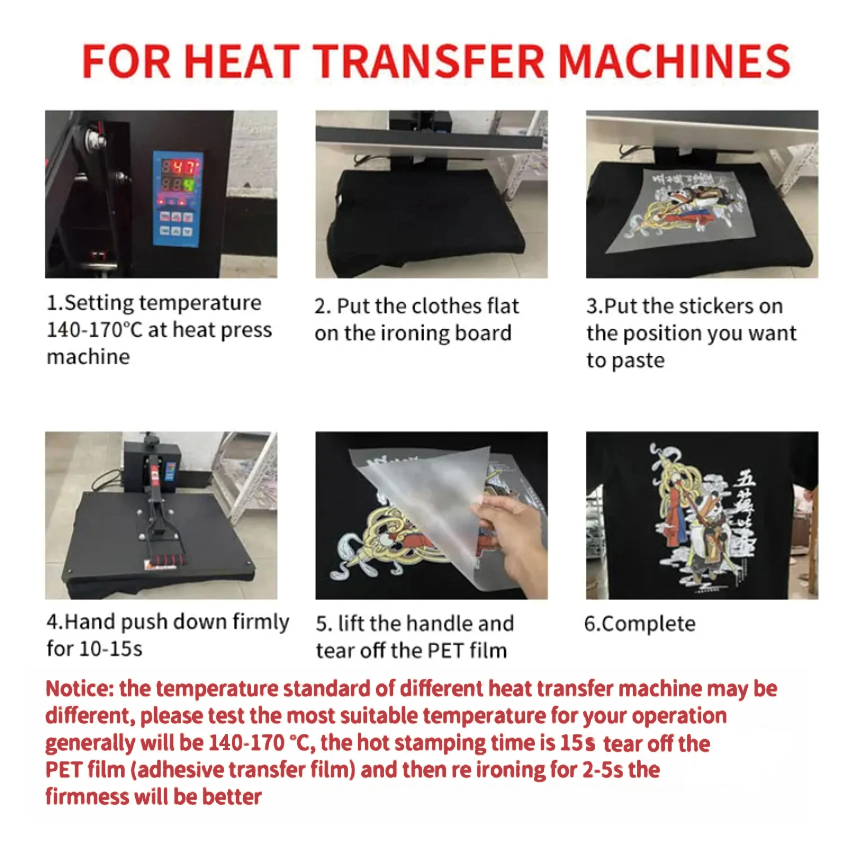 Personalized Iron-On Washable Patches for Clothing – Custom Design Thermal Stickers