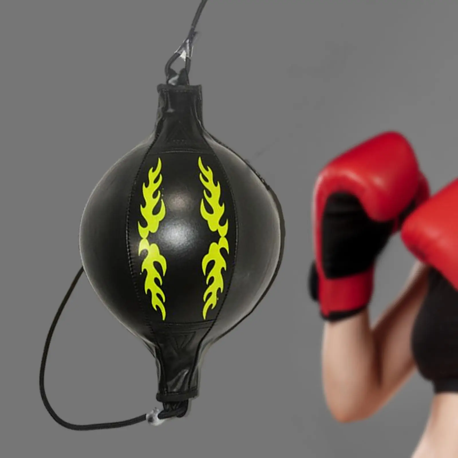 PU Ball Double End Punching Bag Training Punch Exercise Boxing Ball for Coordination Skill home and gym MMA PU Ball Double End Punching Bag Training Punch Exercise Boxing Ball for Coordination Skill home and gym MMA