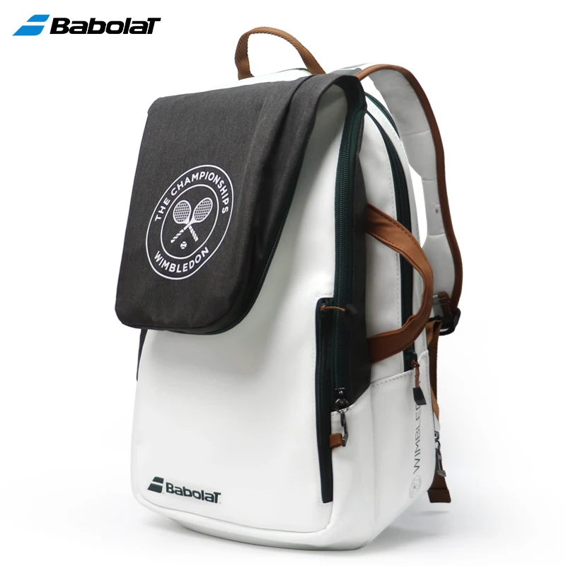 2022 camewin racket padel professional series raquete beach tennis carbono lightweight raquete de beach tennis bag Genuine Babolat Tennis Backpack Pure Wimbledon Co-branding Tennis Padel Squash Badminton Rackets Bag Large Capacity Raquete Bags