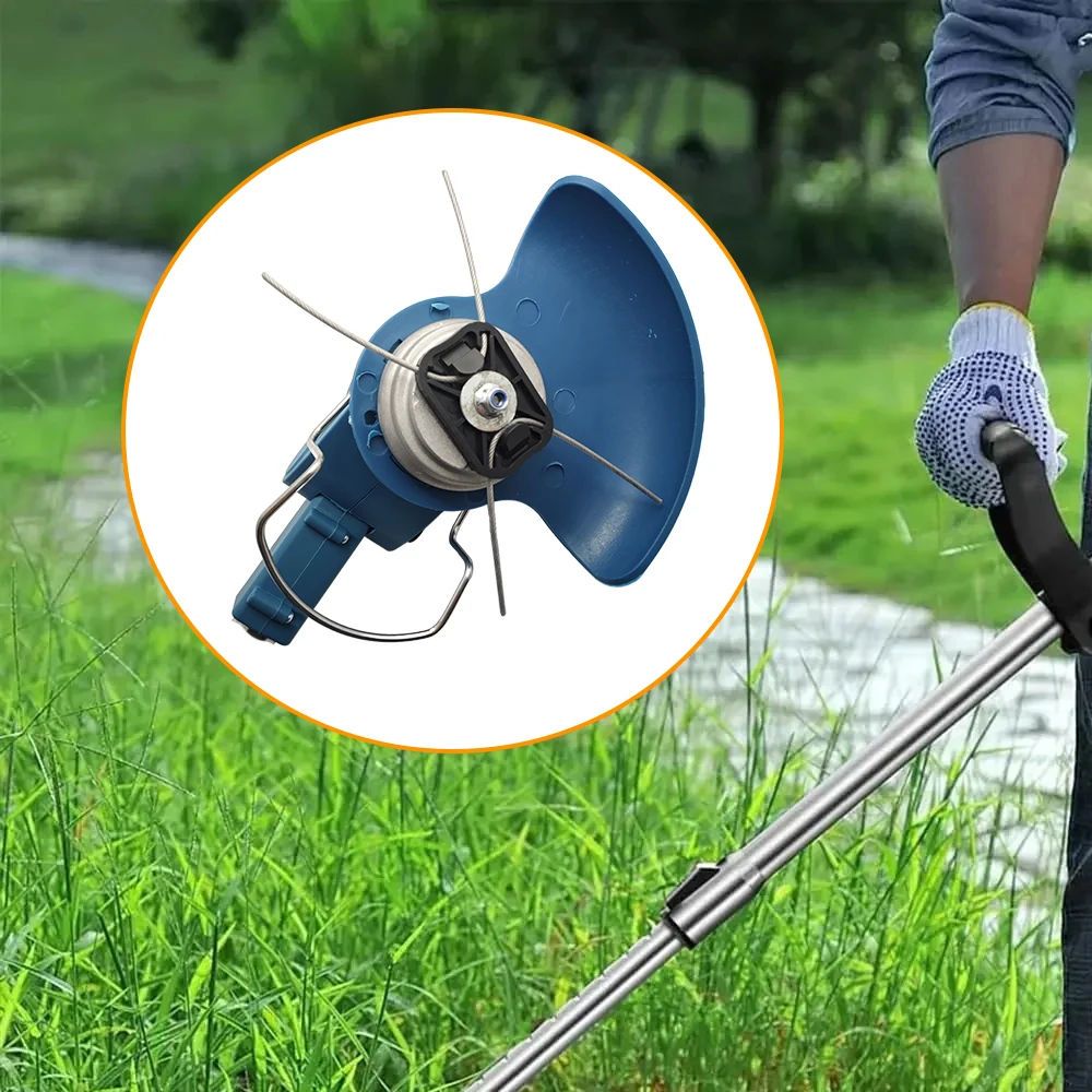 2/5/10Pcs Grass Trimmer Head String Trimmer Head Electric Weed Eater Head Replacement Steel Wire Line Trimmer for Cordless Grass Trimmers
