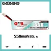 GNB 1S 3.7V 550mAh 90C/180C Lipo Battery With PH2.0 Plug for TINY8X Blade Inductrix FPV QX2 120S Beta75S BetaFPV Drone Parts 2
