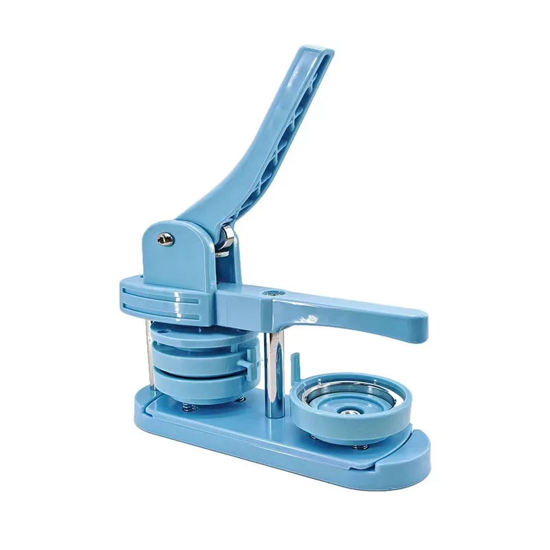 Rotate Swing away button badge making machine button badge maker 25mm 32mm 37mm 44mm 58mm mould cutter and badges