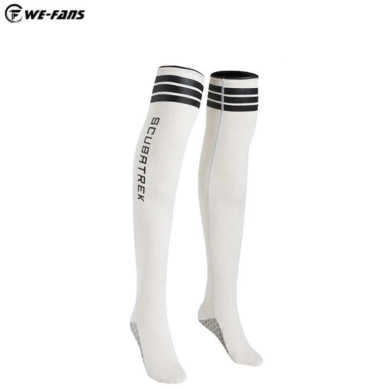 여성용 긴 잠수복 양말, 따뜻한 미끄럼 방지 스타킹 부츠, 스노클링 서핑, 네오프렌 워터 슈즈, 다이빙 장비, 1.5mm