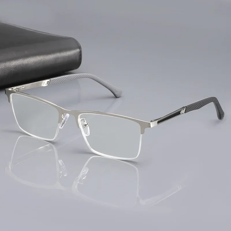 Men's Business Reading Glasses Unisex High Definition Eyeglasses Classic Anti-blue Light Far Sight Presbyopia +1.5 +2.5 +3.0 2