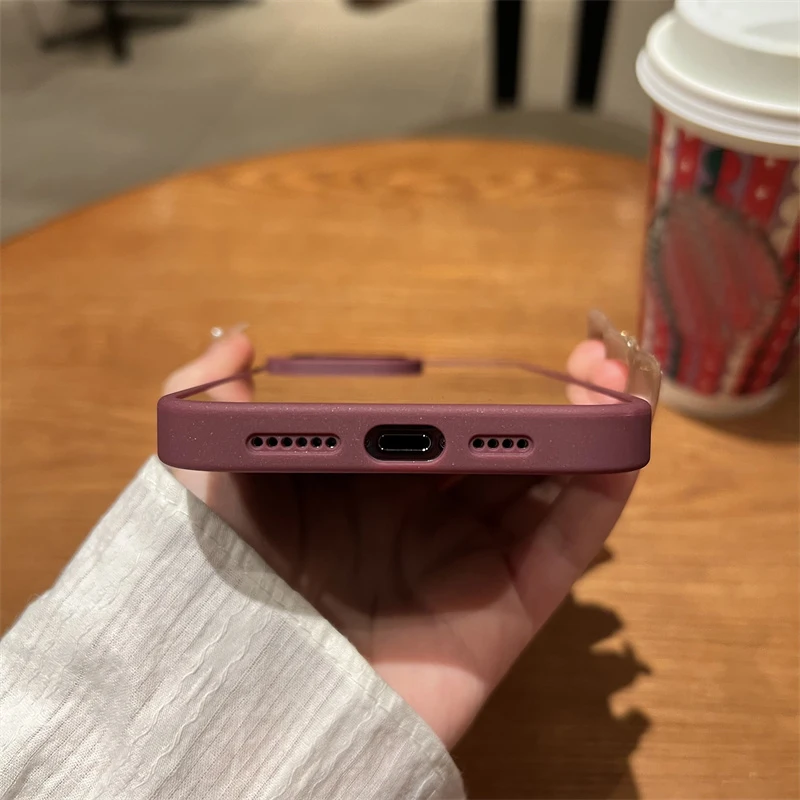apple iphone 13 mini case leather Acrylic Plating Lens Frame Shockproof Phone Case For iPhone 12 11 13 Pro Max XR XS Max X 7 8 Plus 13Pro Silicon Clear Back Cover iphone 13 mini mobile phone cases