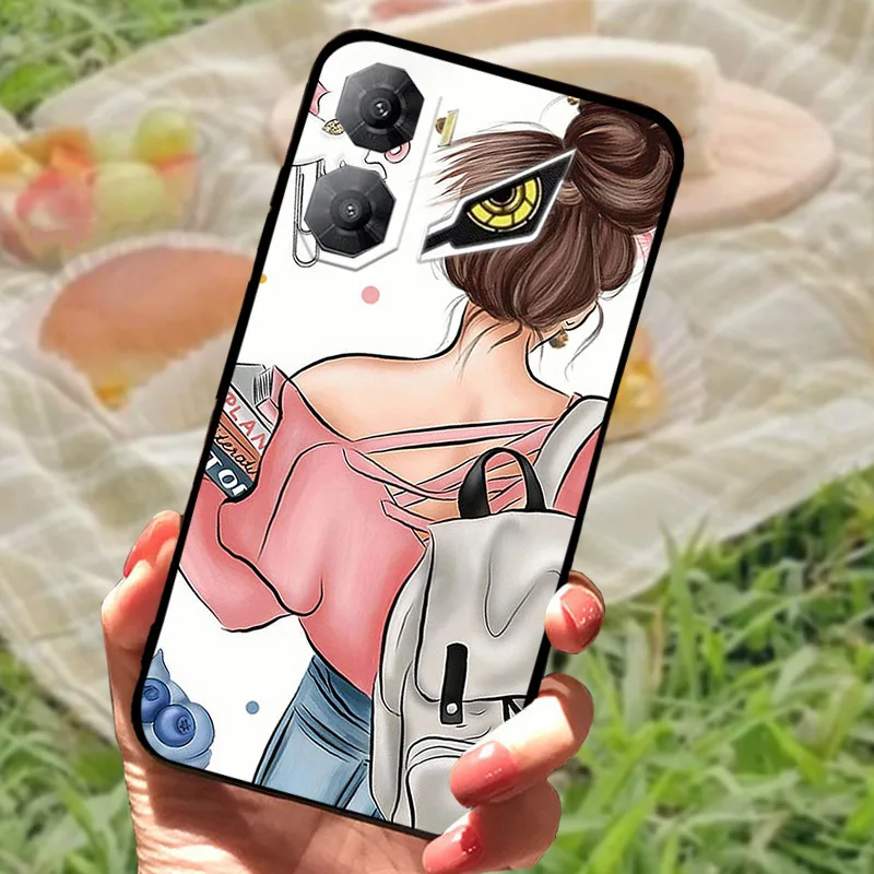 Anti-Drop Soft Silicone Matte Phone Cover with Bumper Protection